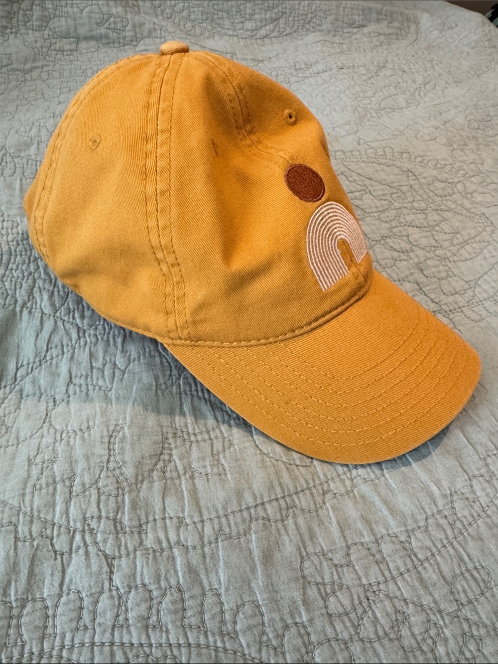 MAD Engine Mustard Yellow Cotton Baseball Cap Adjustable Strap